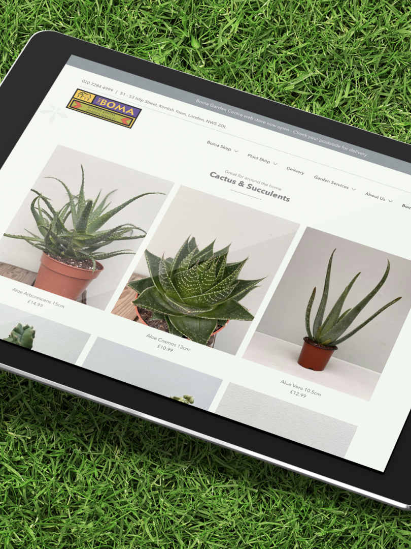 The Boma Garden Centre eCommerce